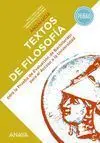 Textos de Filosofía para la Pebau.