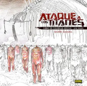 Ataque a los Titanes. Libro de Colorear Oficial 01