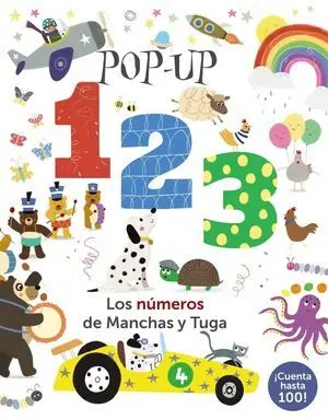 Pop-Up 123. Los Números de Manchas y Tuga