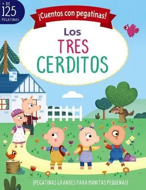¡Cuentos con Pegatinas! los Tres Cerditos