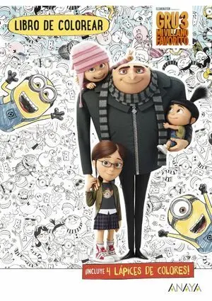 Gru 3: Libro de Colorear