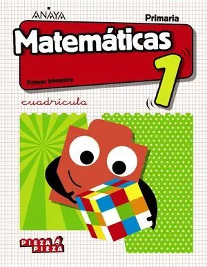 Matemáticas 1ºprimaria. Cuadrícula. Pieza a Pieza +Taller Resolución Problemas.