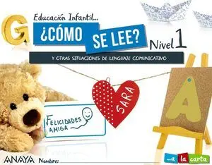 ¿Cómo se Lee? Nivel 1.