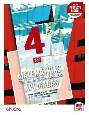 Eso 4 Matemáticas Aplicadas Ccss (And) 2021