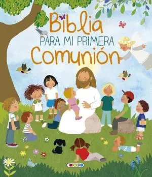 Biblia para mi Primera Comunión Naranja