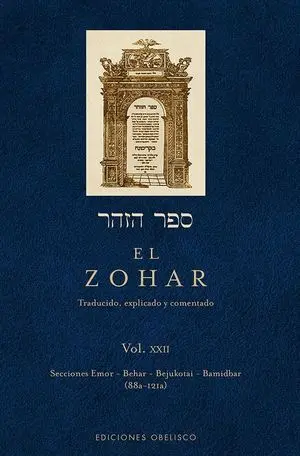 El Zohar. (Vol. 22)