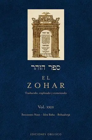 El Zohar, (Vol. 23)
