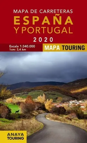 Mapa de Carreteras de España y Portugal 1:340. 000, 2020