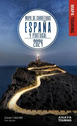 Mapa de Carreteras de España y Portugal 1:340. 000