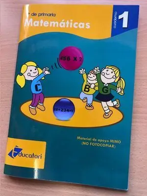 Mimo Matematicas 1 Educacion Primaria Cuad