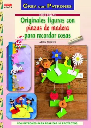 Originales Figuras con Pinzas de Madera para Recordar Cosas