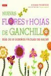 Nuevas Flores y Hojas de Ganchillo