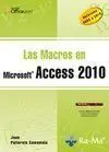 Las Macros en Microsoft Access 2010