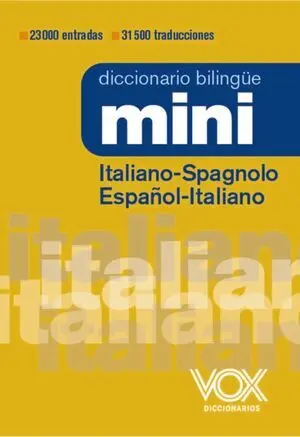 Diccionario Mini Español Italiano