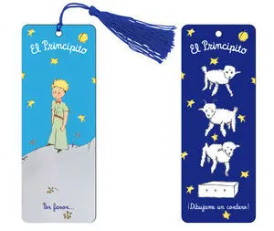 Marcapaginas 3D el Principito Azul