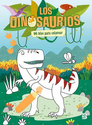 Los Dinosaurios Bloc para Colorear