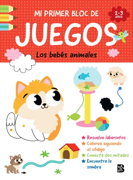 Primer Bloc Juegos Bebes Animales