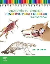 Anatomia Veterinaria:cuaderno para Colorear