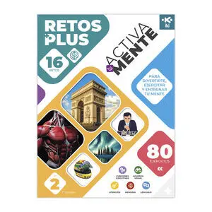 Iki Activa tu Mente:retos Plus con 80 Ejercicios