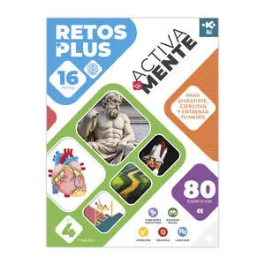 Iki Activa tu Mente:retos Plus con 80 Ejercicios
