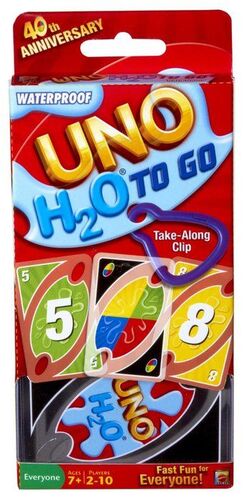 CARTAS UNO * UNO H2O TO GO