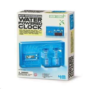 GREEN SCIENCE WATER POWERED CLOCK 4M