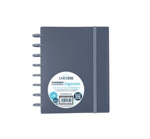CUADERNO CARCHIVO INGENIOX CUAD A5 GRIS