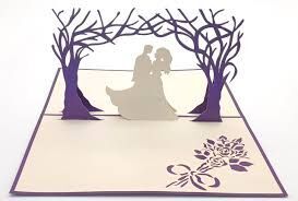 TARJETA FELICITACION BODA BAJO EL ARBOL
