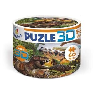 PUZZLE 3D DINOSAURIOS 60 PZAS