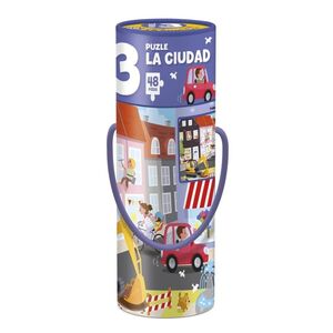 PUZZLE NIVEL 3 LA CIUDAD 48 PZAS