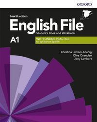 ENGLISH FILE A1 SB+WB W/KEY PK 4ED (BEG)