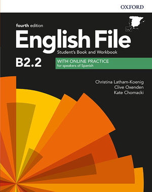 ENGLISH FILE B2.2 SBWB W/KEY 4ED (UPPER INT)