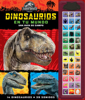 DINOSAURIOS EN TU MUNDO. TESORO DE CUENTOS CON SONIDO JURASSIC WO