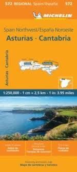 MAPA REGIONAL ESPAÑA NOROESTE - ASTURIAS, CANTABRI
