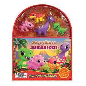 PEQUEÑINES JURÁSICOS (MINI DIVERTI-LIBROS)