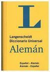 DICCIONARIO UNIVERSAL ALEMAN/ESPAÑOL