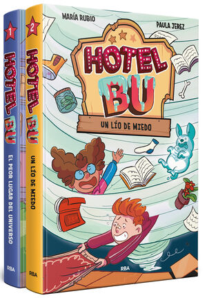PACK HOTEL BU - LIBROS 1 Y 2