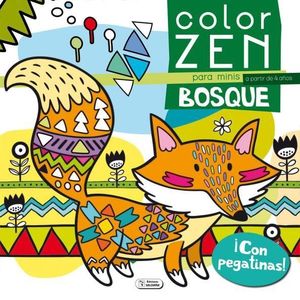 COLOR ZEN ANIMALES BOSQUE