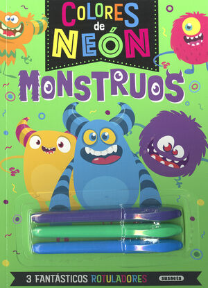 MONSTRUOS COLORES NEON