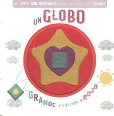 LIBRO VENTANAS GLOBO GRANDE REDONDO ROJO