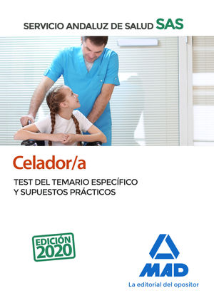 CELADOR/A DEL SERVICIO ANDALUZ DE SALUD. TEST DEL TEMARIO ESPECÍFICO Y SUPUESTOS