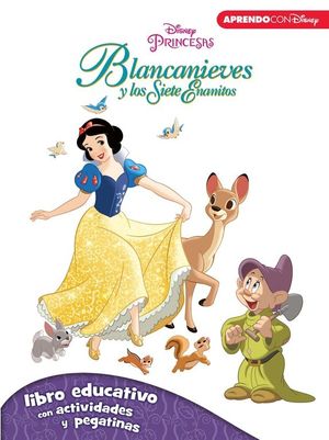 BLANCANIEVES Y LOS SIETE ENANITOS (LIBRO EDUCATIVO DISNEY CON ACTIVIDADES Y PEGA