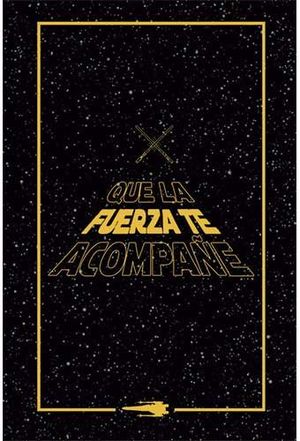 BLOC DE NOTAS STAR WARS QUE LA FUERZA TE ACOMPAÑE