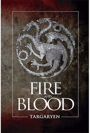 BLOC DE NOTAS GAME OF THRONES FIRE AND BLOOD