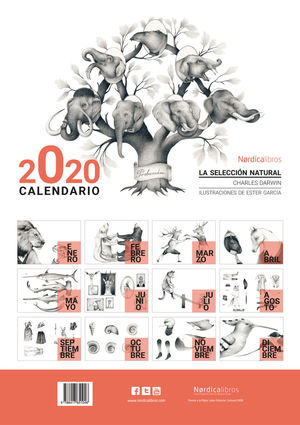 CALENDARIO 2020 LA SELECCION NATURAL