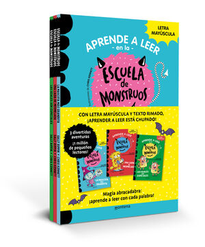 PACK ESCUELA DE MONSTRUOS (LA MASCOTA MAS GRANDOTA, UNA LIADA DE MERMELADA, LAS