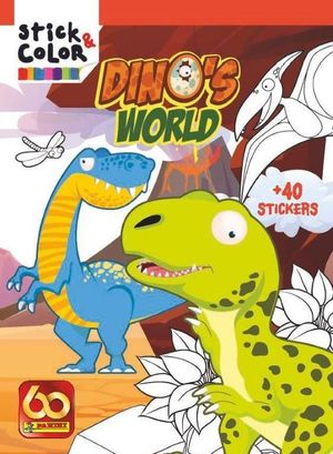 STICK & COLOR DINO'S WORLD