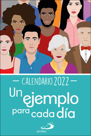 CALENDARIO UN EJEMPLO PARA CADA DIA 2022 TAMAÑO PEQUEÑO