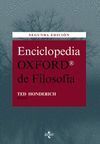 ENCICLOPEDIA OXFORD DE FILOSOFIA