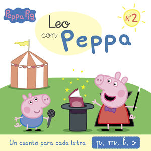 PEPPA PIG LEO CON PEPPA 2. P M L S